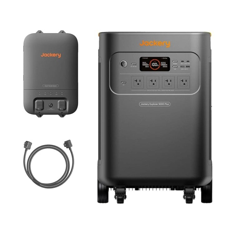 Jackery Explorer 5000 Plus Portable Power Station – 5040Wh Backup Power & 7200W Output