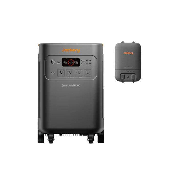 Jackery Explorer 5000 Plus (5040Wh) Essential Home Back 7200 -Watts Portable Power Station (Battery Included and Charger Not Included)