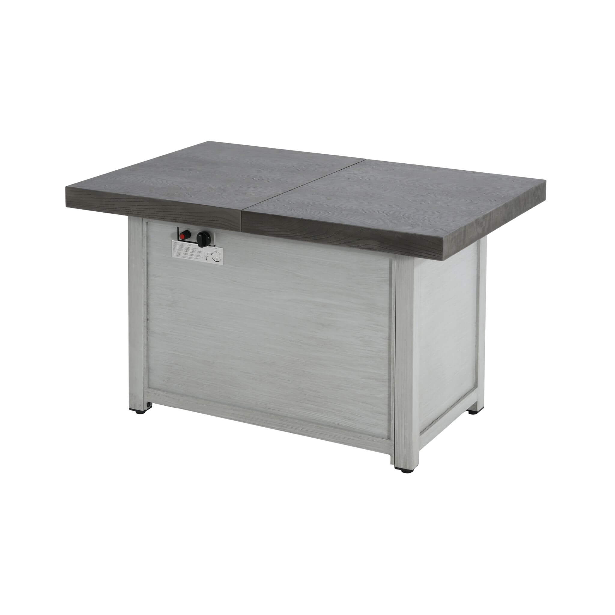 Alora 46–60 in Adjustable Aluminum Propane Fire Pit Table – 50,000 BTU Outdoor Fire Table