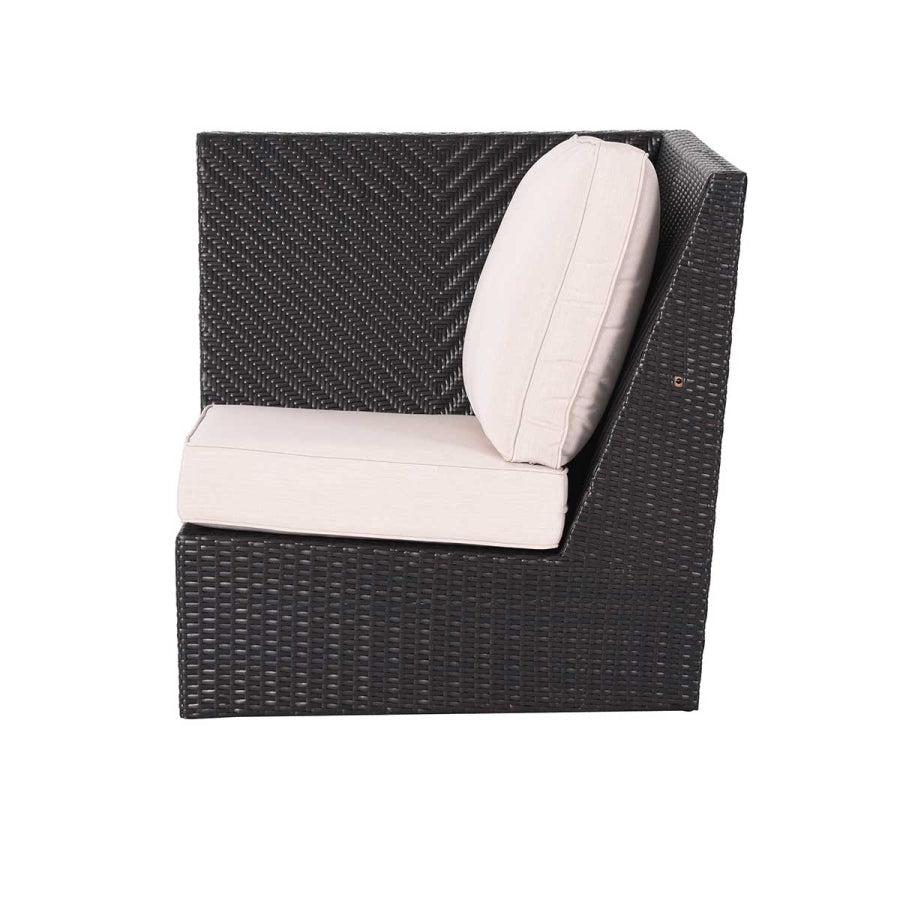 Delano 6-Piece Wicker Sectional Patio Set with Coffee Table, Seating for 8 & Cushions