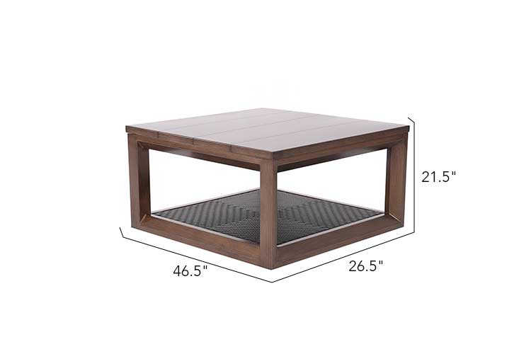 Delano 6-Piece Wicker Sectional Patio Set with Coffee Table, Seating for 8 & Cushions