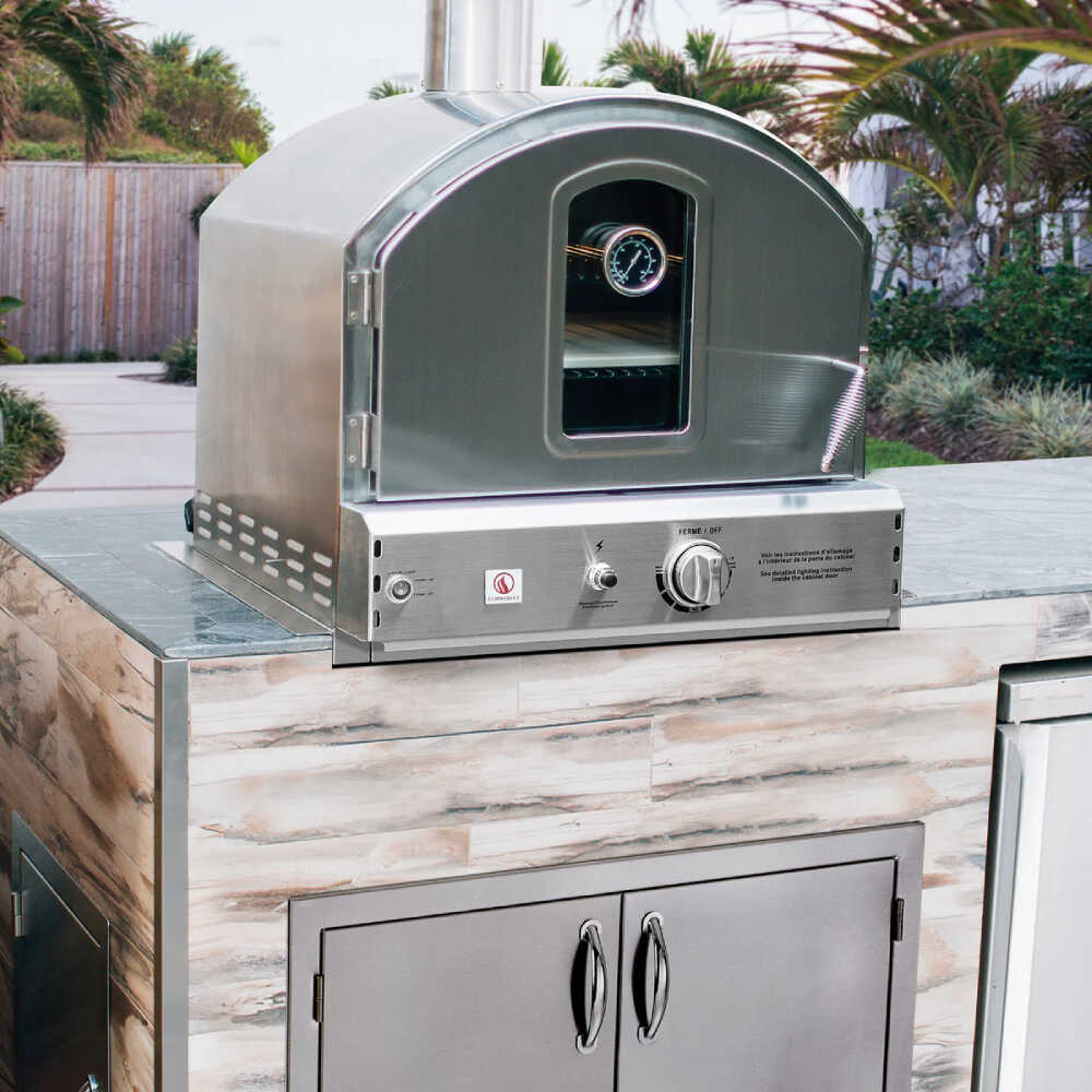 Summerset Outdoor Propane Pizza Oven with Viewing Window