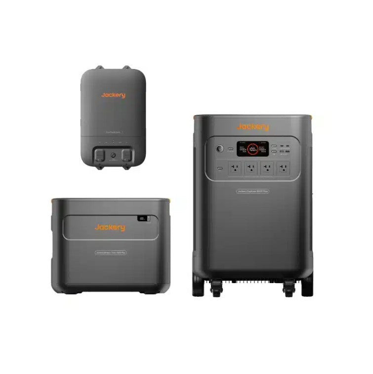 Jackery Explorer 5000 Plus Kit with Expansion Battery – 10.1kWh Home Backup Power