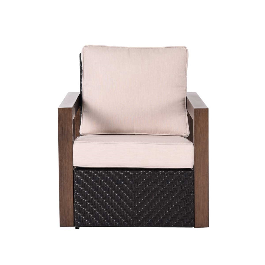 Delano 6-Piece Wicker Sectional Patio Set with Coffee Table, Seating for 8 & Cushions