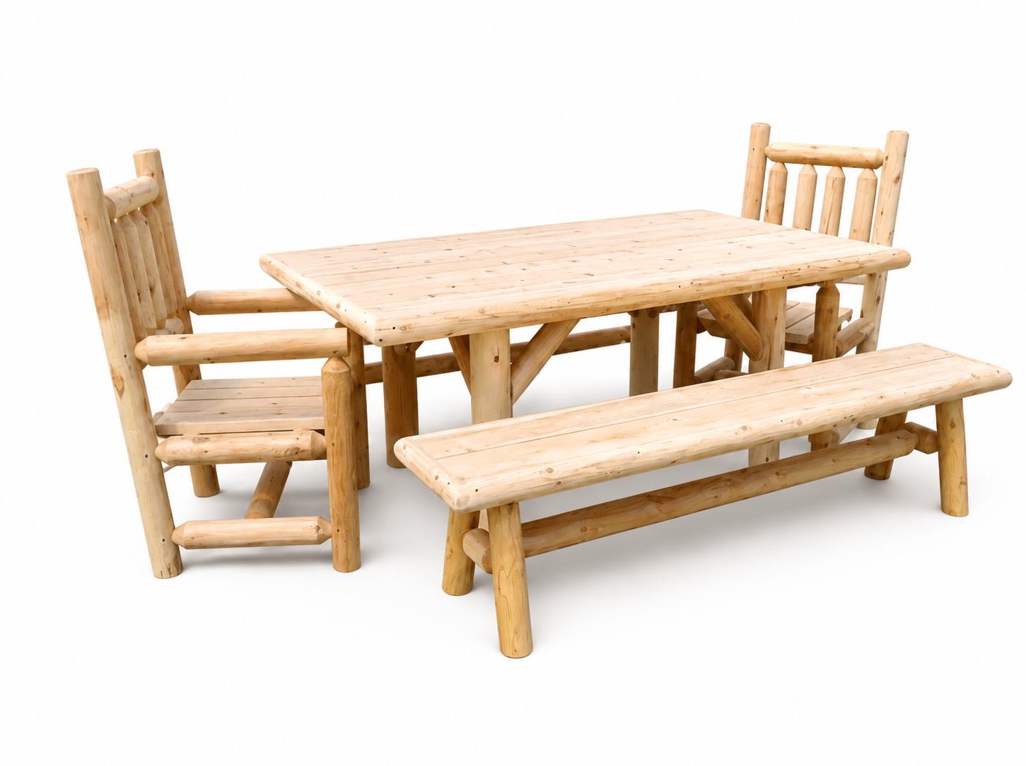 Outdoor Farmhouse Patio Table and Chairs