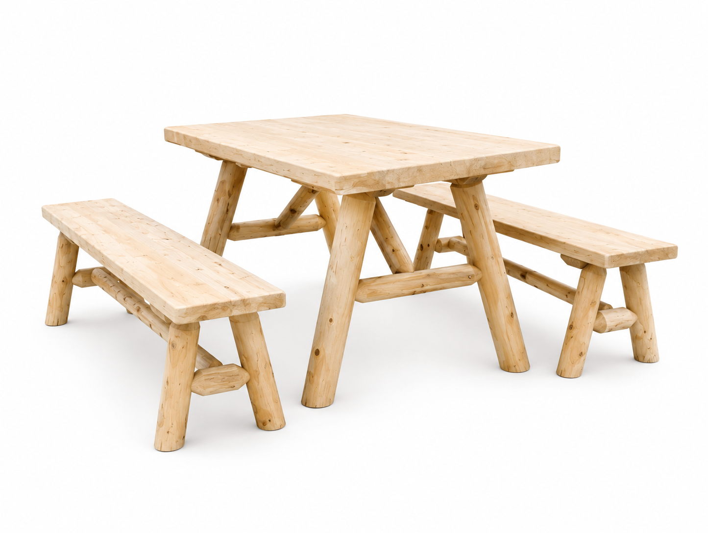 Solid Wood Farmhouse Dining Table