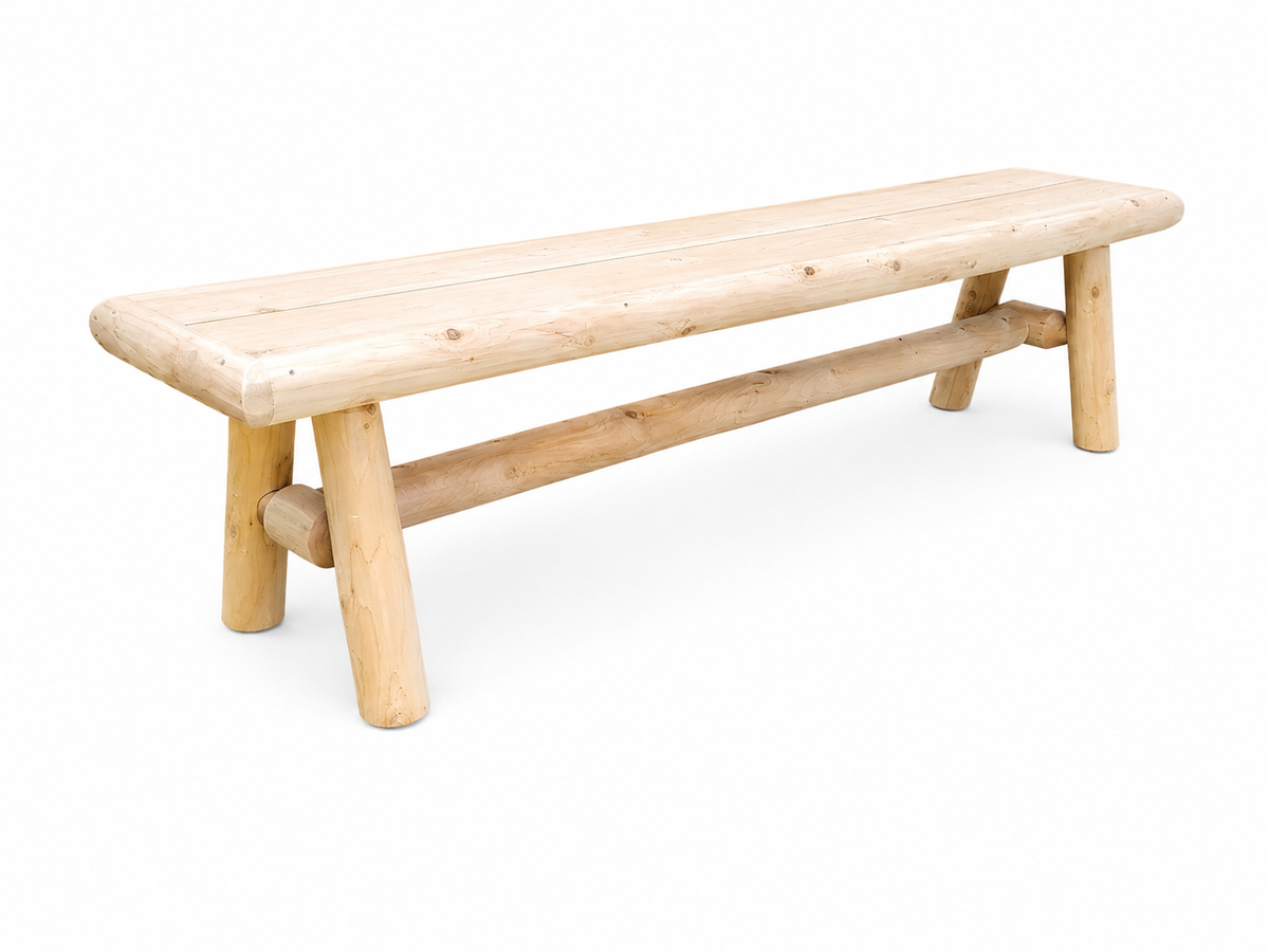 Handmade Solid Wooden Bench