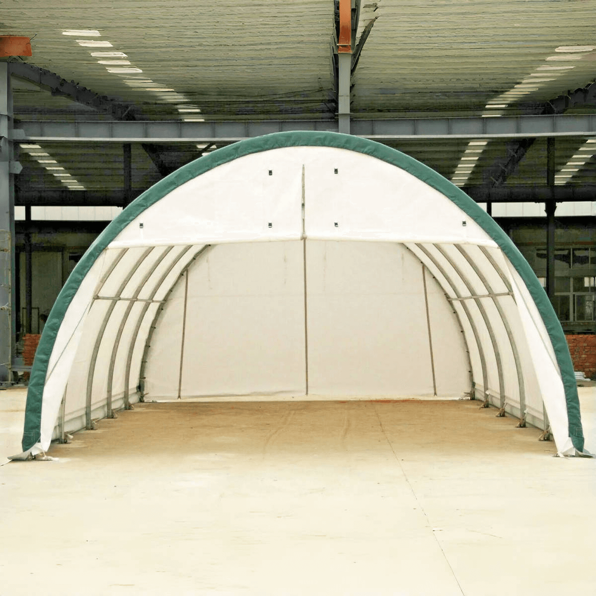 20 ft. x 30 ft. Single Truss Arch Storage Shelter with Galvanized Steel Frame