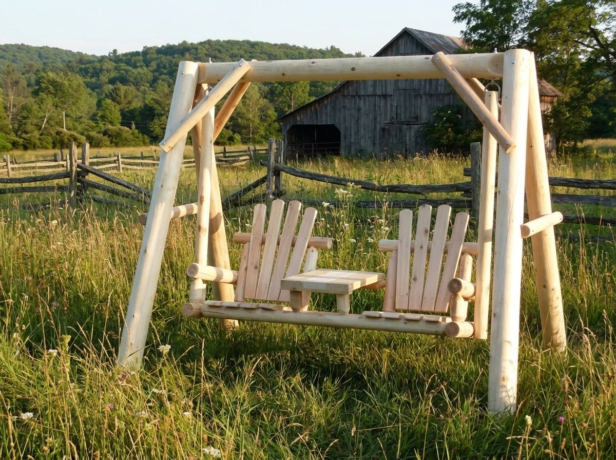 Backyard Wooden Swings for Your Garden