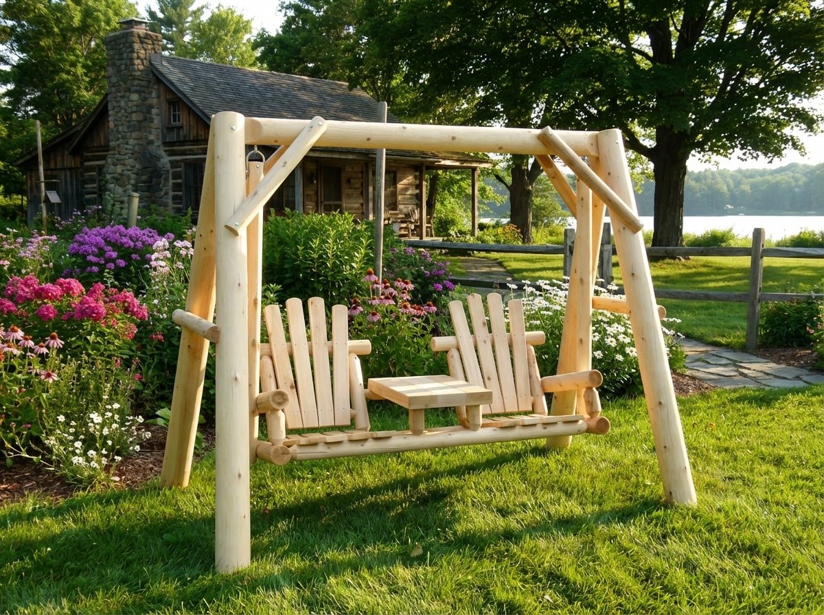 Backyard Wooden Swings for Your Garden