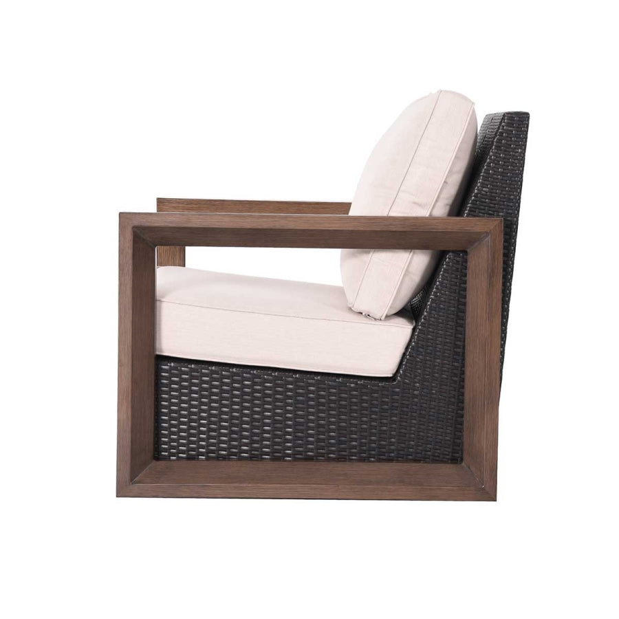 Delano 6-Piece Wicker Sectional Patio Set with Coffee Table, Seating for 8 & Cushions