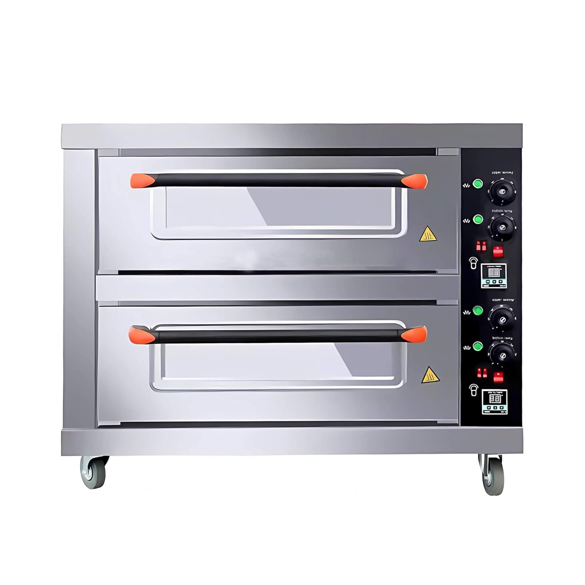 6400W Commercial Double Deck Electric Pizza & Baking Oven