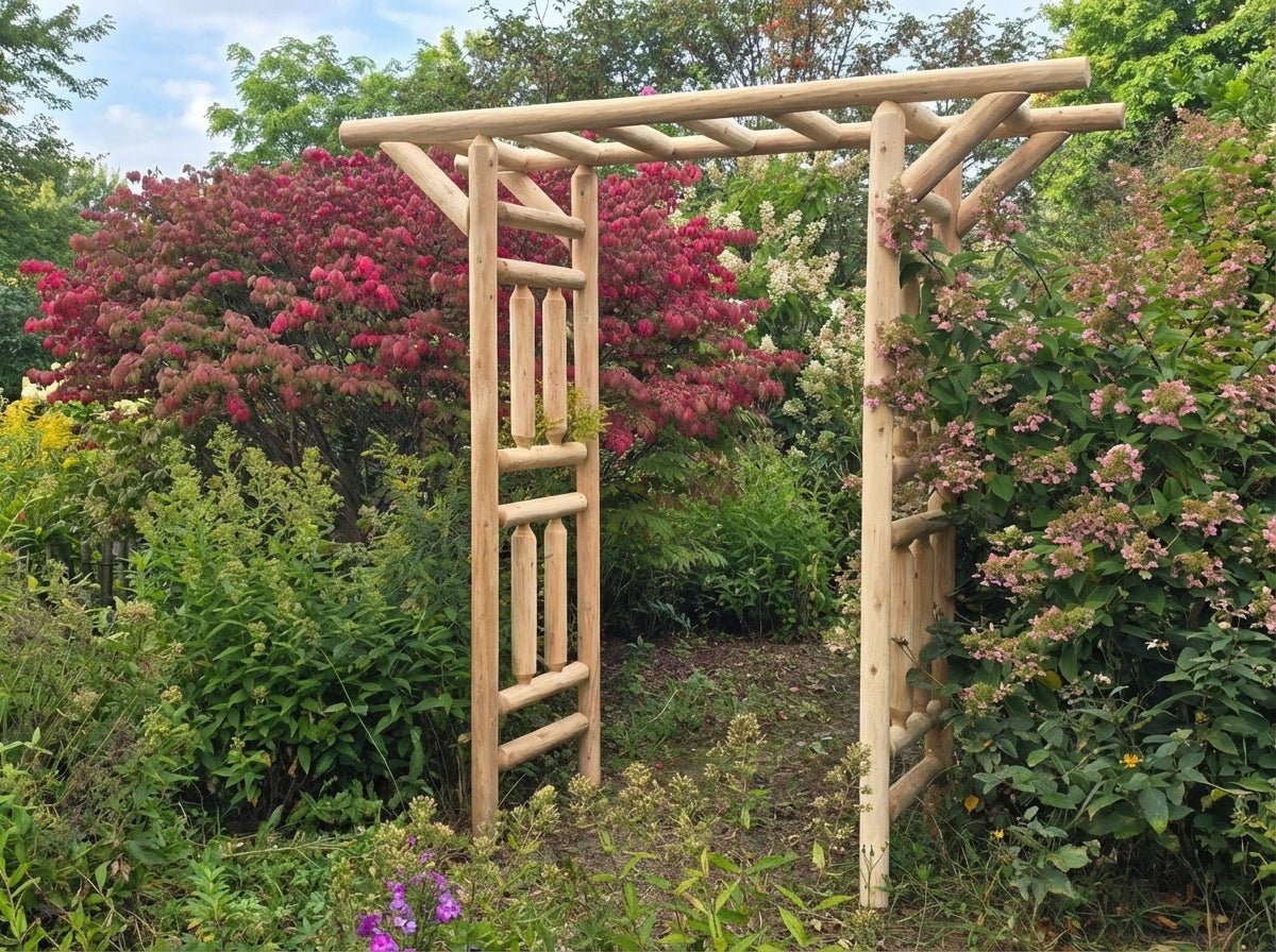 Outdoor Wooden Arbor