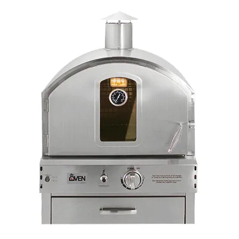 Summerset Outdoor Propane Pizza Oven with Viewing Window